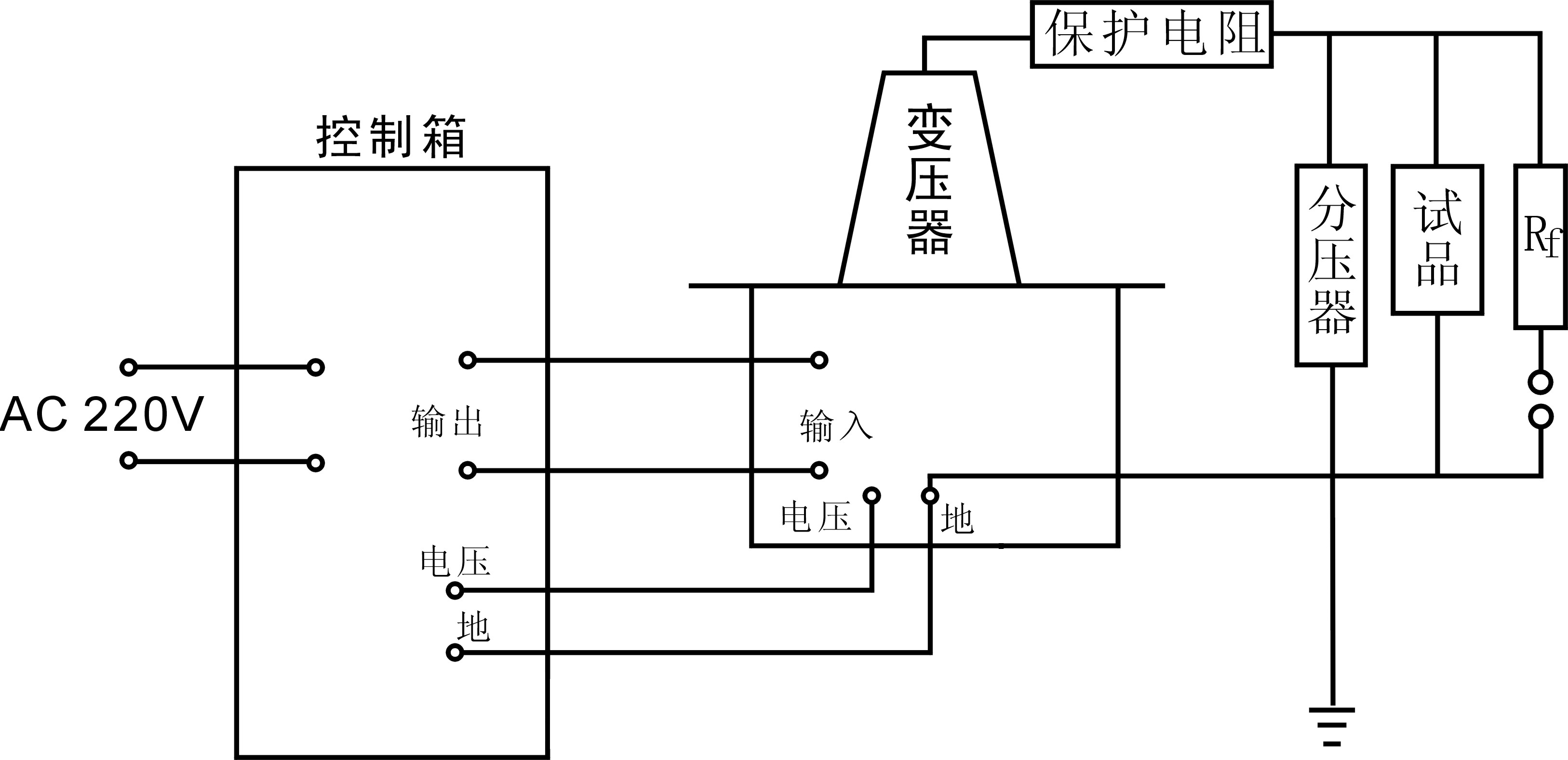 耐壓測試儀接線圖及耐壓測試儀接線步驟