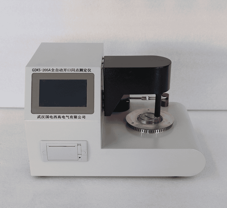 全自動開口閃點測定儀實物圖